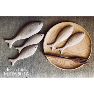 Combo 3 cá gỗ to- nhỡ - bé