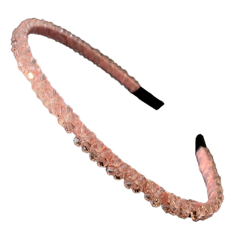 Flgo Băng Đô Đính Đá Ngọc Trai Lấp Lánh Sang Trọng Cho Nữ