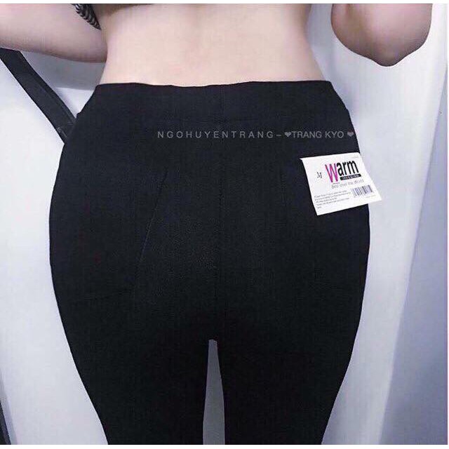 Quần lengging warm túi Zip bao đẹp ( Có ảnh thật 100%) | BigBuy360 - bigbuy360.vn