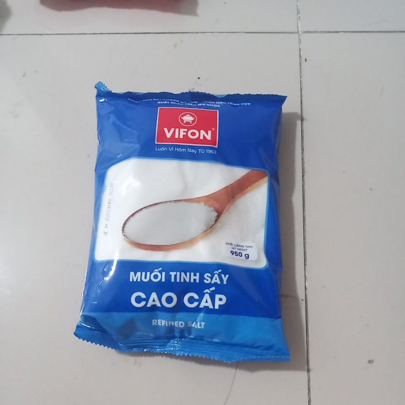 Muối sấy vifon muối iot cao cấp