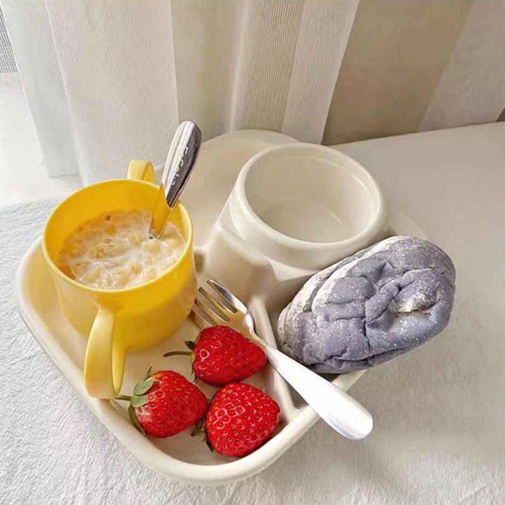 Khay Đựng Thức Ăn Chia Nhiều Ngăn Cho Người Lớn Và Trẻ Em