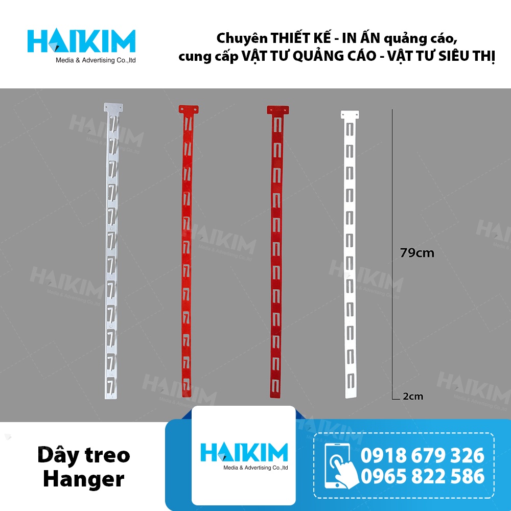 Dây Hanger Nhựa, Dây Nhựa Dẻo Pp, Hanger Móc Nhựa Treo Sản Phẩm, Dây Nhựa Treo Sản Phẩm - - 12 Móc - Màu Đỏ, Trắng