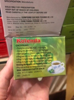 Trà túi lọc kolenda