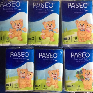 1Lốc (10 bịch) Khăn Giấy Bỏ Túi PASEO
