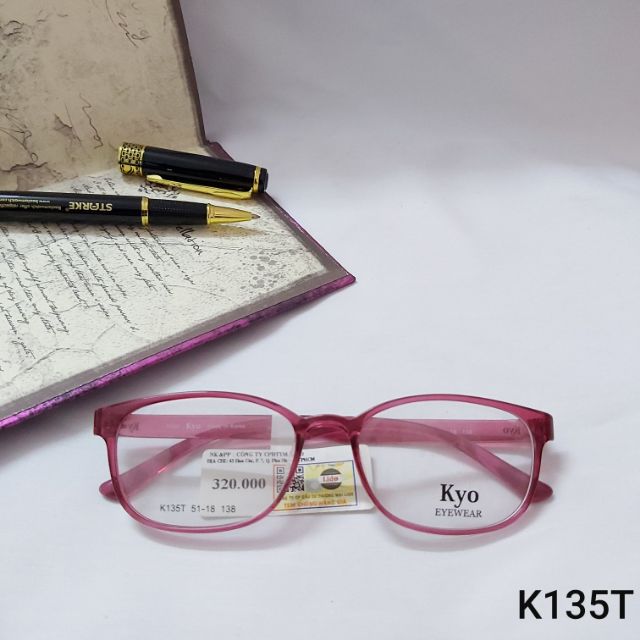 [CHÍNH HÃNG] Gọng kính KYO K135T siêu nhẹ Made in korea