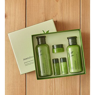 Bộ dưỡng da trà xanh Innisfree green tea balancing special set