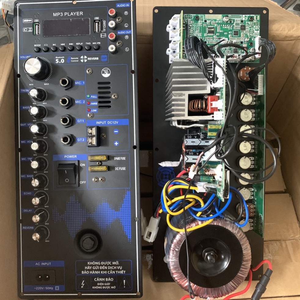 MẠCH LOA KÉO CHUYÊN BASS 40 50 CÓ REVERB PHIÊN BẢN 2021