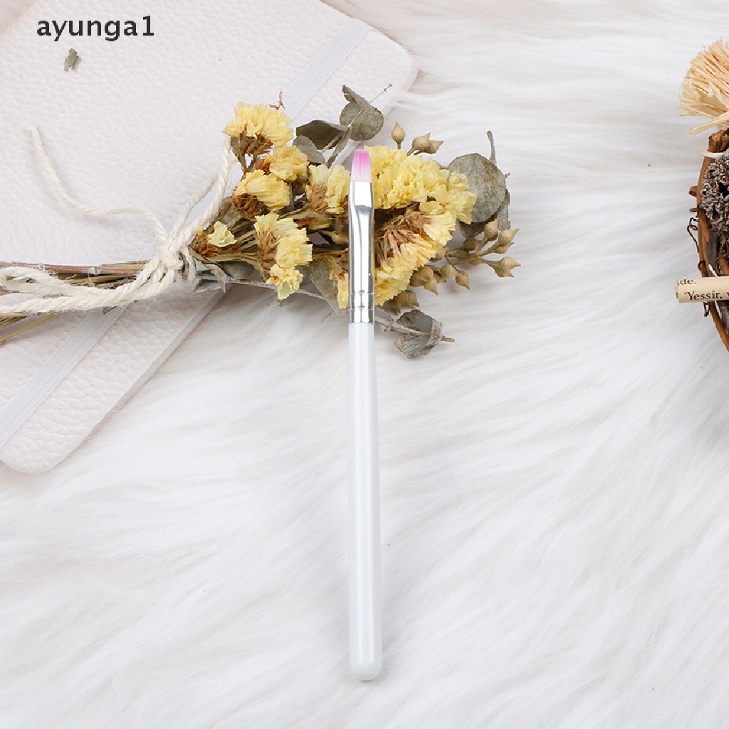 [ayunga1] 1PC Nail Art Brush Builder UV Gel Drawing Painting Brush Pen DIY Manicure Tool [new]