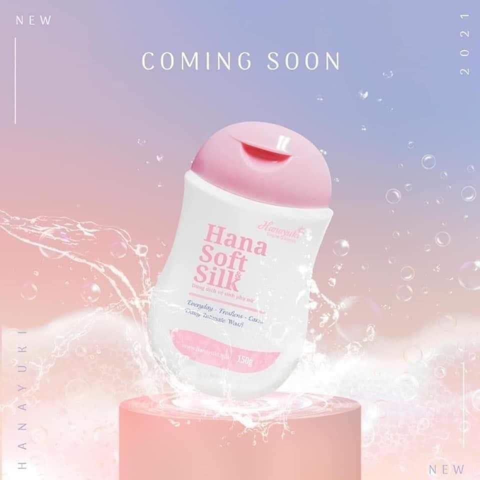 Dung dịch vệ sinh phụ nữ Hana VB Soft Silk, vệ sinh phụ nữ hana chuẩn chính hãng