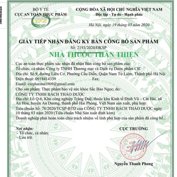 Sắc Bảo Ngọc - Hỗ trợ hạn chế tình trạng lão hóa da, giảm nám