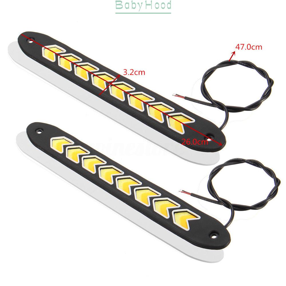 Dây đèn LED xi nhan 12V DC DRL cao cấp tiện dụng cho xe hơi