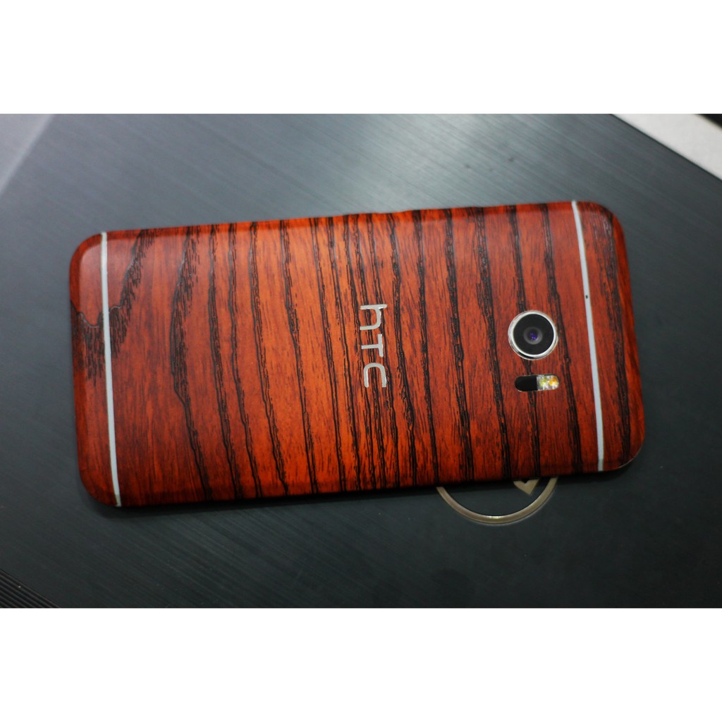 [ Hot_Sale ] Skin HTC 10 - Vân gỗ