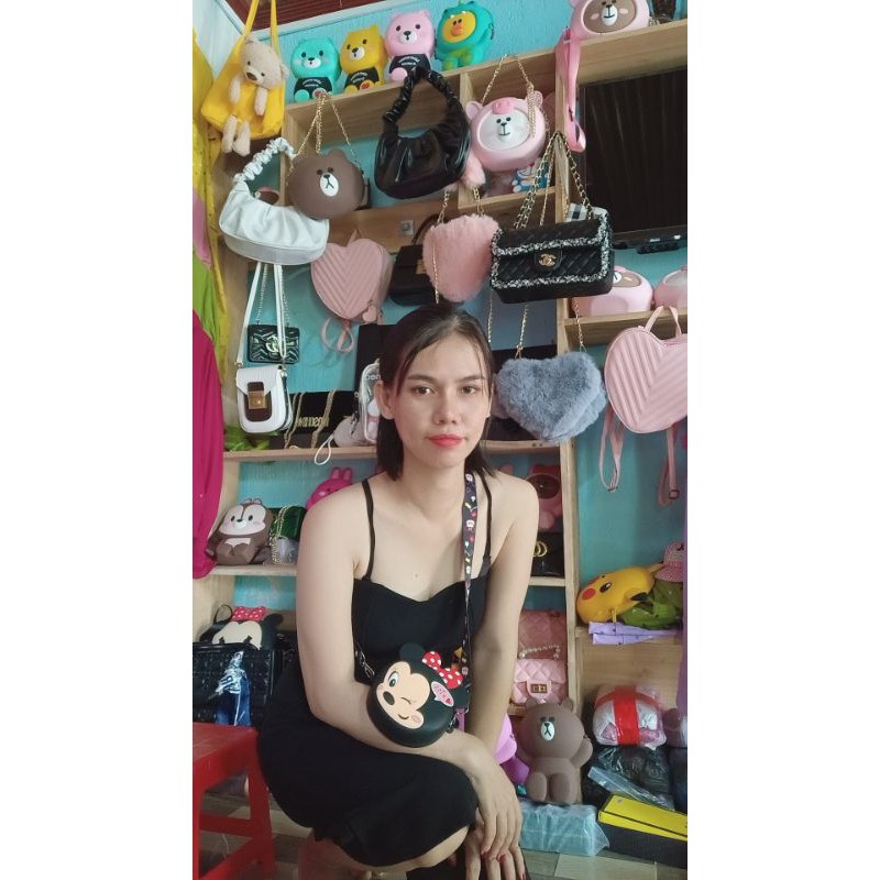 túi mickey mini silicon #mickey