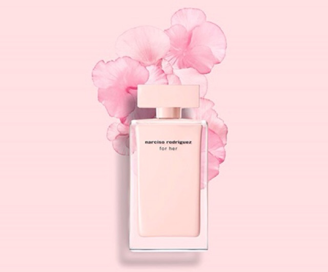 Nước hoa Narciso Rodriguez For Her màu hồng nhạt 50ml