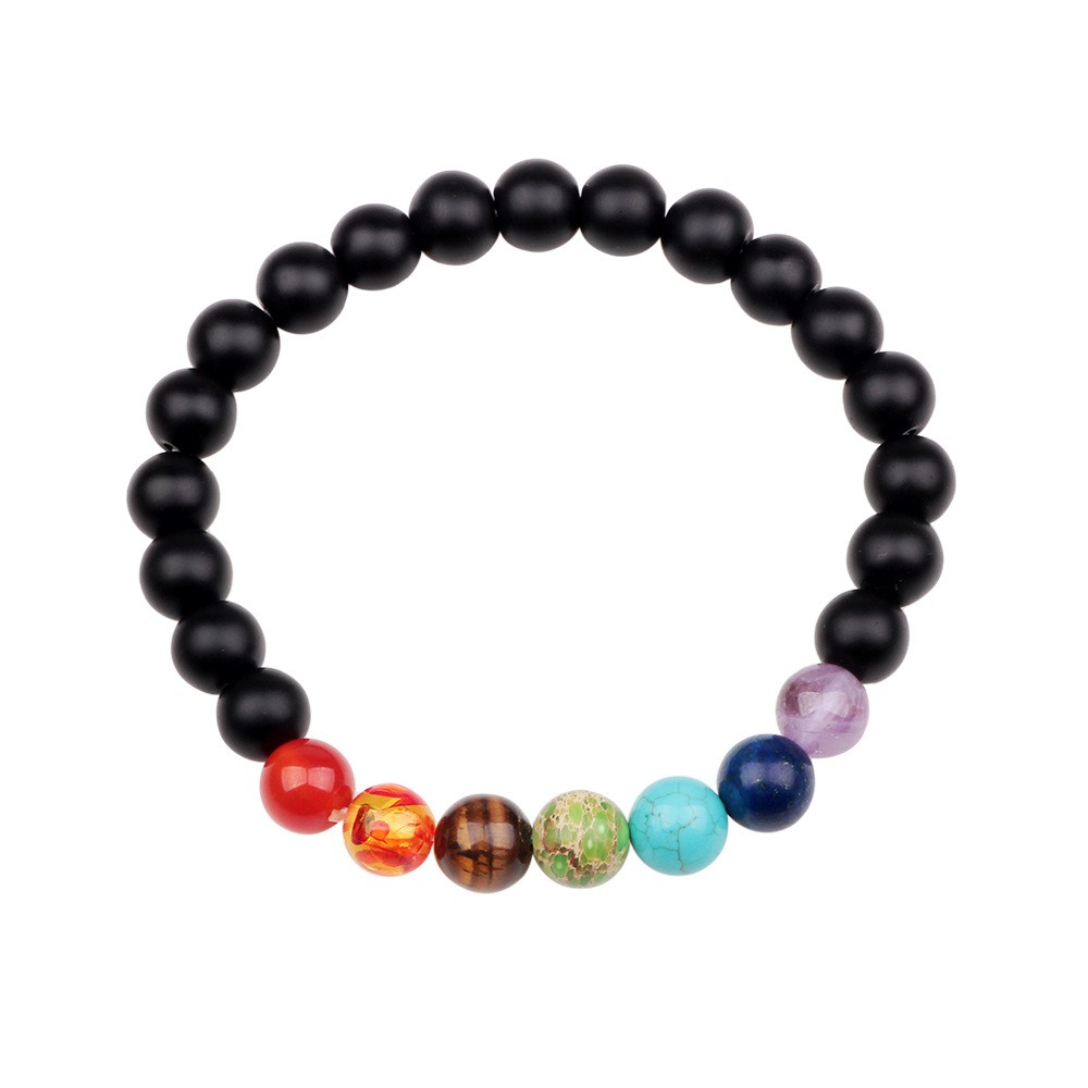 Vòng Tay Đá Ngọc Lam Trắng Đen Nhiều Màu Sắc | BigBuy360 - bigbuy360.vn