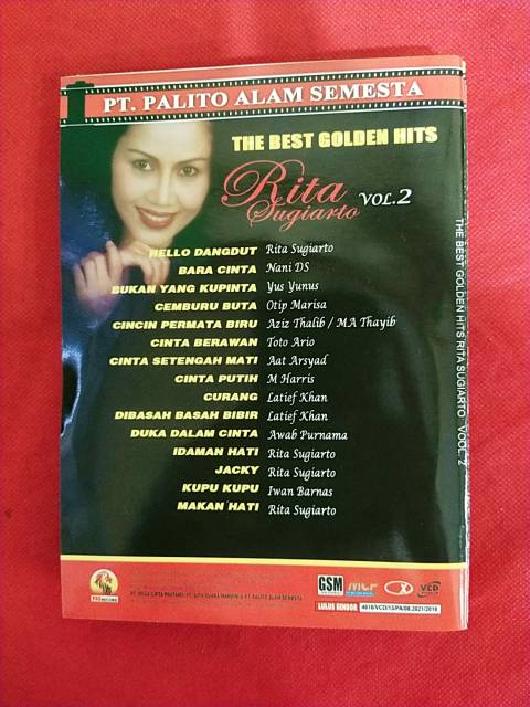 Đĩa Cd Những Bài Hát Karaoke Vcd Vol 2 Chất Lượng Cao