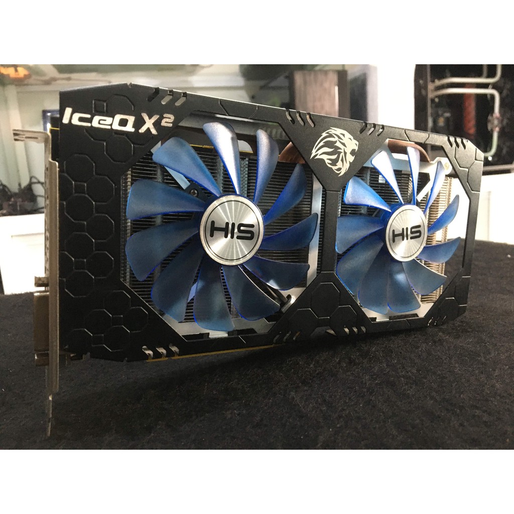 CARD MÀN HÌNH HIS RX 580 8GB hàng thanh lý cũ