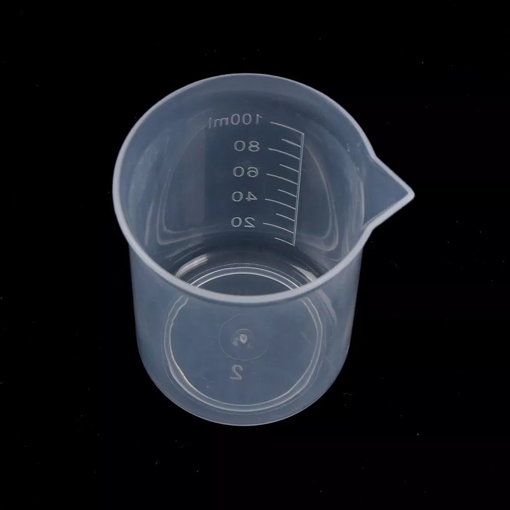 Cốc Đo Lường Bằng Nhựa Trong Suốt Dung Tích 100ml