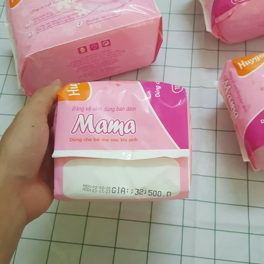 Gói 12 miếng băng vệ sinh Huygon Mama