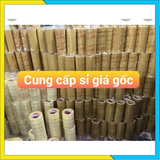 Combo 10 CÂY băng keo vàng đục gói hàng siêu dai siêu dẻo