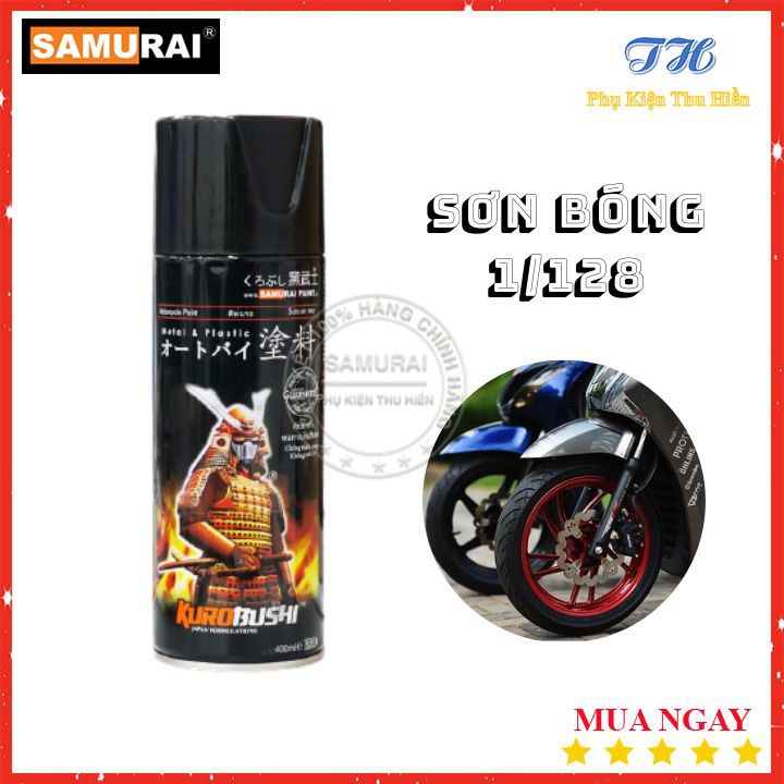 Chai Xịt Phủ Bóng Sơn Xe Trong Suốt - 1/128