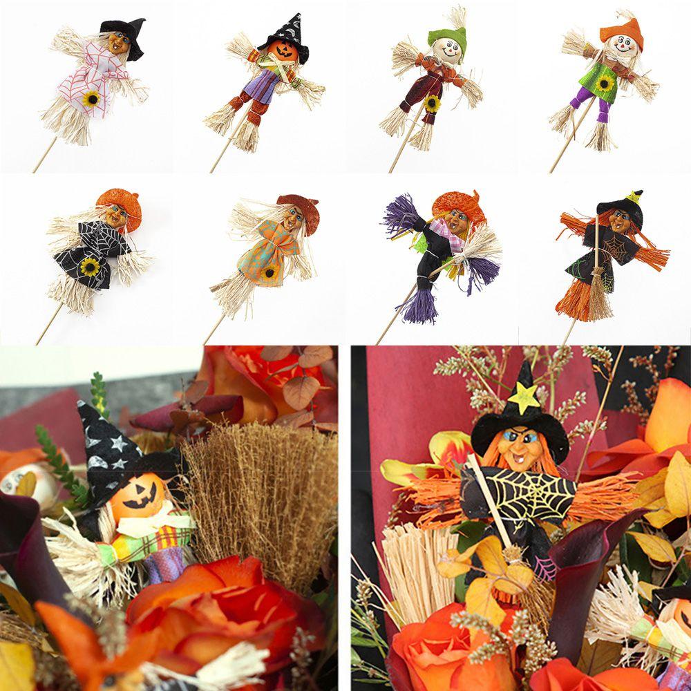 Set 6 Bù Nhìn Hoạt Hình Trang Trí Halloween