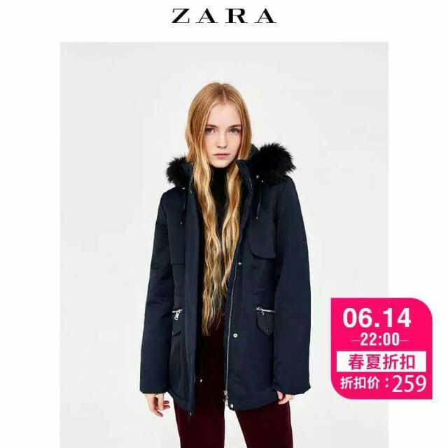 Parka zara aut 2018