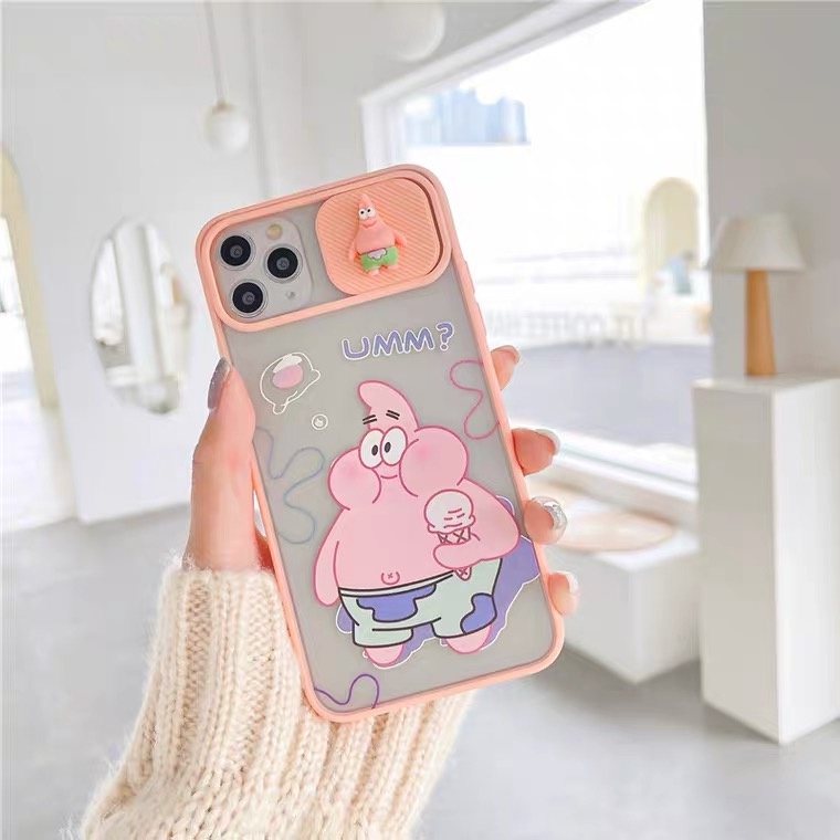 Ốp Điện Thoại Hình SpongeBob Dễ Thương Cho iPhone 11Pro 11ProMax 12 12Pro 12ProMax 13 13Pro 13ProMax 14Pro 14ProMax