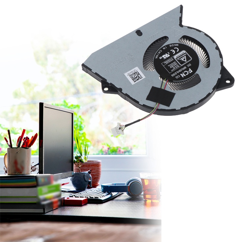 Quạt Tản Nhiệt CPU Làm Mát DC 5V 0 5A 4Pin Cho DELLVostro 3510 3420 3250 Inspiron 3511 Rad