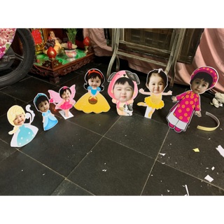 Combo 3 hình 25cm | Chibi trang trí sinh nhật cho bé