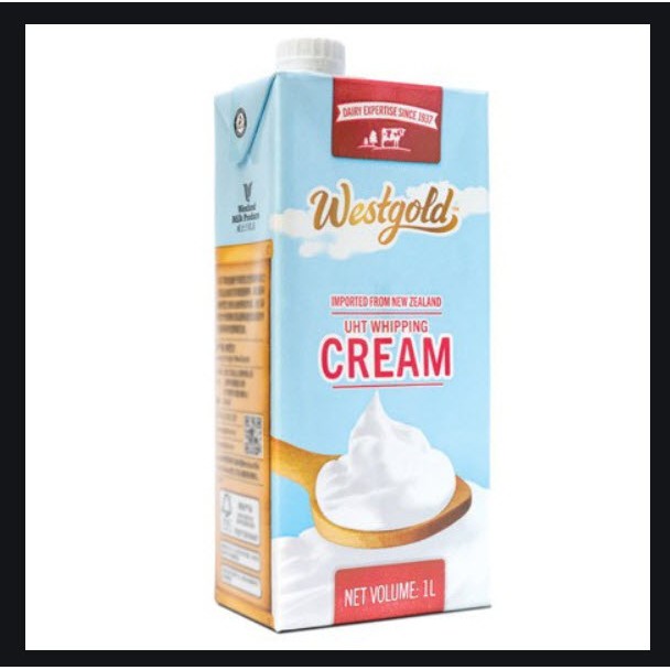 Whipping cream Westgold 1Lite New Zealand