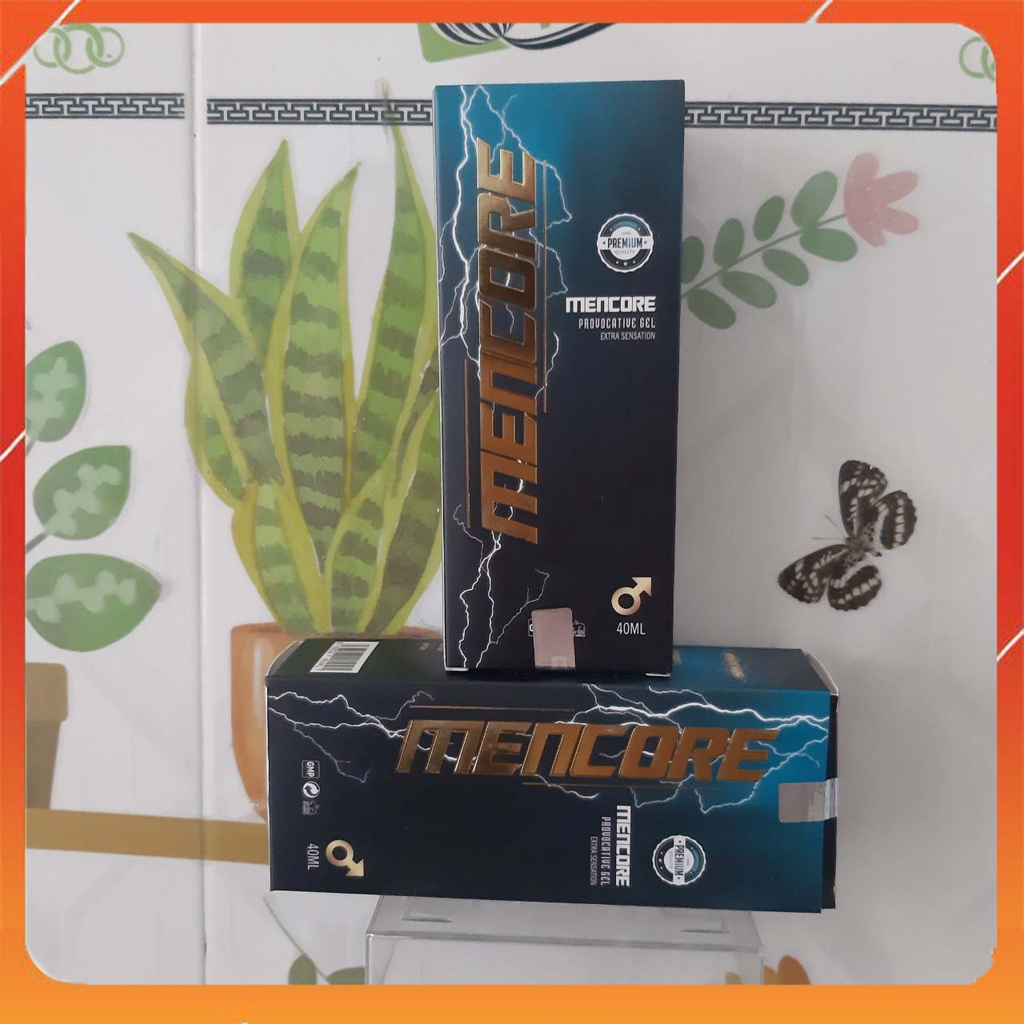GEL SINH LÝ MENCORE - Khai Phá Tiềm Năng Nam Giới Thỏa Mãn Khao Khát Phái Mạnh - CHÍNH HÃNG CHAI 40ML