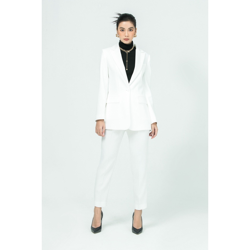 [Mã BMBAU200 giảm 200K đơn 699K] Blazer nữ màu kem SIXDO