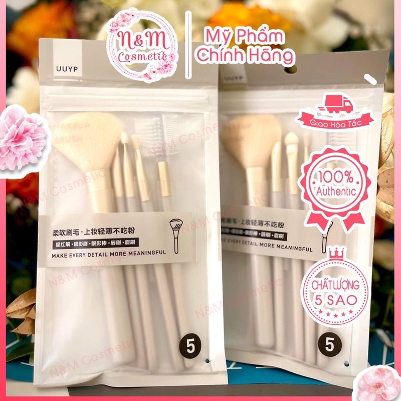 Bộ cọ 5 cây Uuyp nội địa Trung Quốc