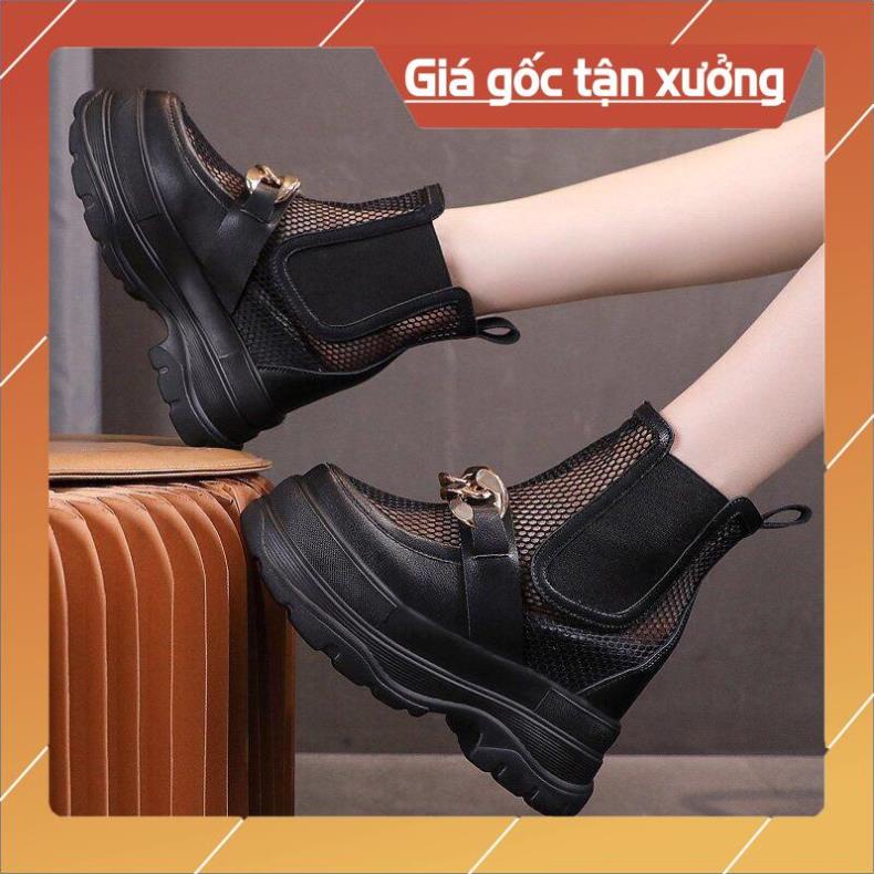 Giầy thể thao, Cao Cổ Đế Độn Nâng Chiều Cao 9cm (Hàng ORDER)