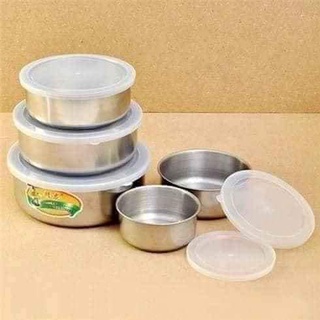 Bộ 5 bát inox.