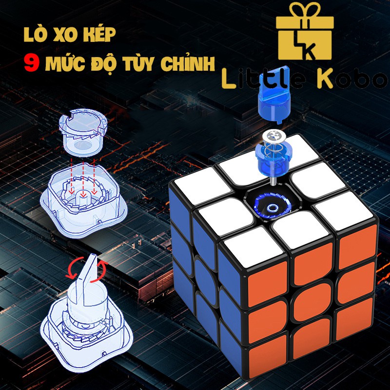 Rubik 3x3 MoYu WeiLong WRM WR M 2020 3x3 Nam Châm Dòng Cao Cấp Flagship Rubik 3 Tầng (Hãng Mod)