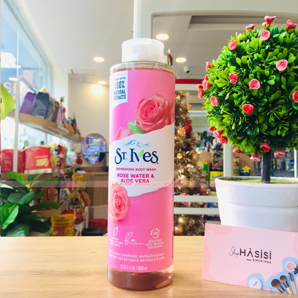 Sữa Tắm Chiết Xuất Từ Thiên Nhiên STIVES BODY WASH 650ml