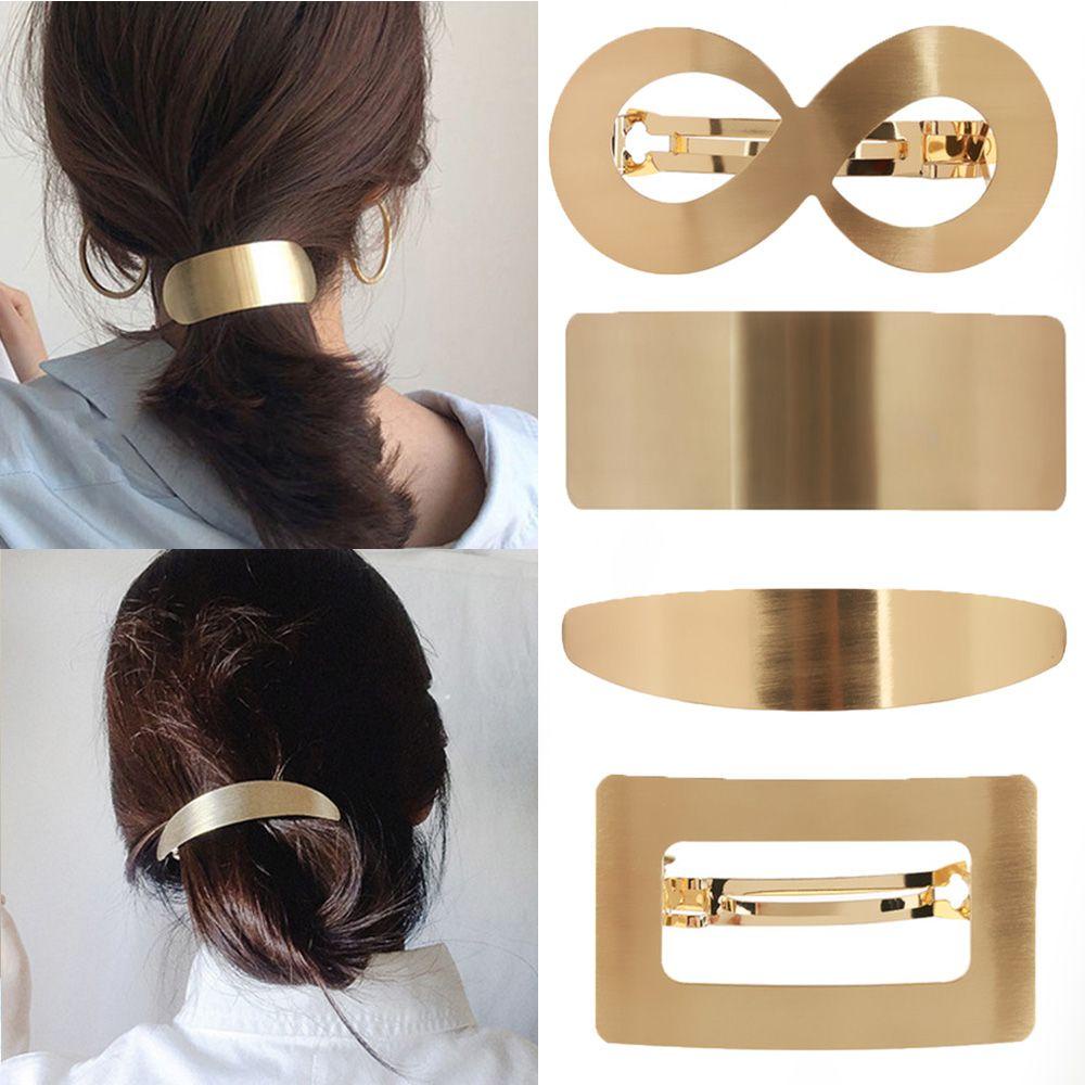 ANEMONE Kẹp Tóc Đuôi Ngựa Bằng Kim Loại Thời Trang Cho Nữ