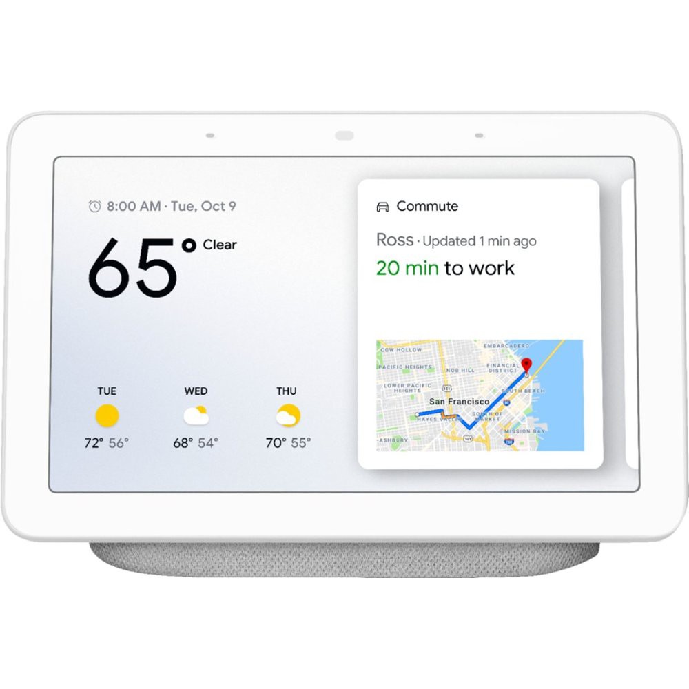 [𝐂𝐡𝐢́𝐧𝐡 𝐇𝐚̃𝐧𝐠] Google Home Hub (Google Nest Hub) - Loa thông minh trợ lý ảo Google Home Hub màn hình 7 inch