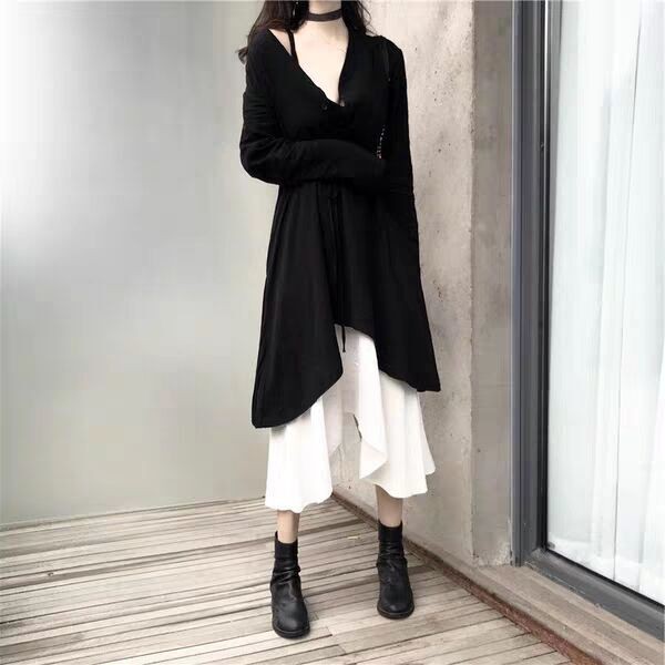 Young Elegant Fashionable Two-Piece Jacket And Skirt Set Large Size For Women