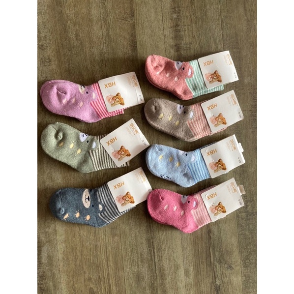 Tất len xù dày, cao cổ cho bé S.M.L