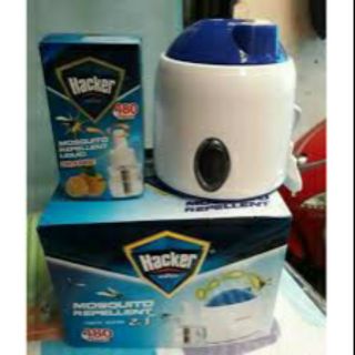 Đèn xông tinh dầu đuổi muỗi Hacker loại 1 kt k