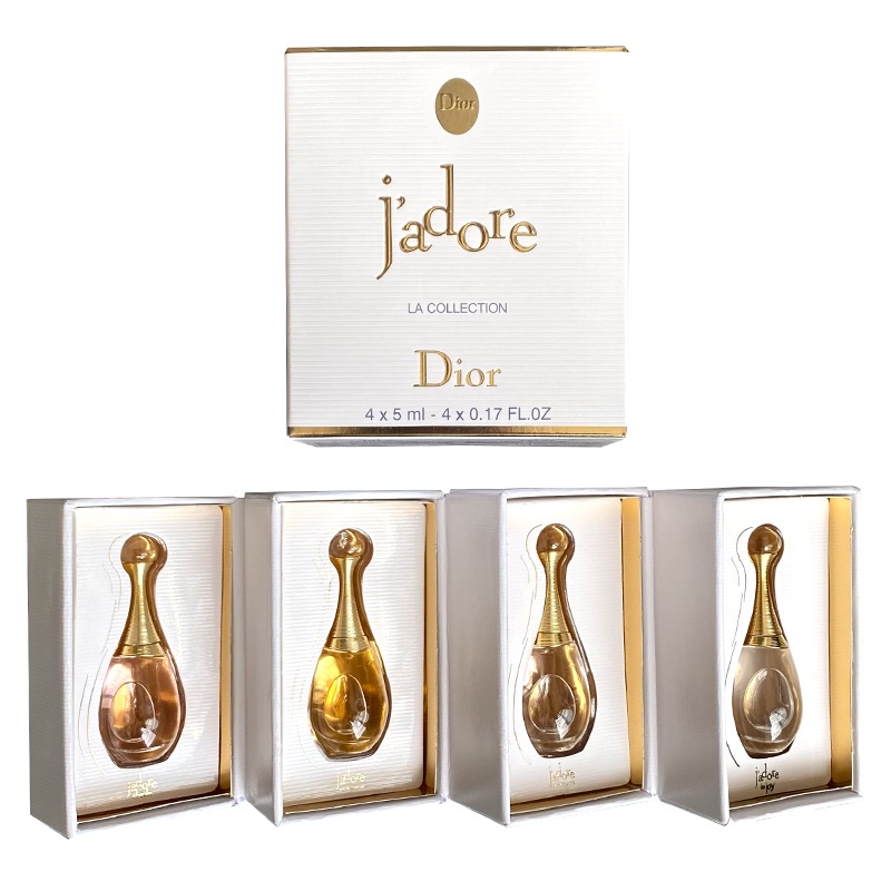 Dior Bộ 4 Lọ Nước Hoa 5ml Chất Lượng Cao