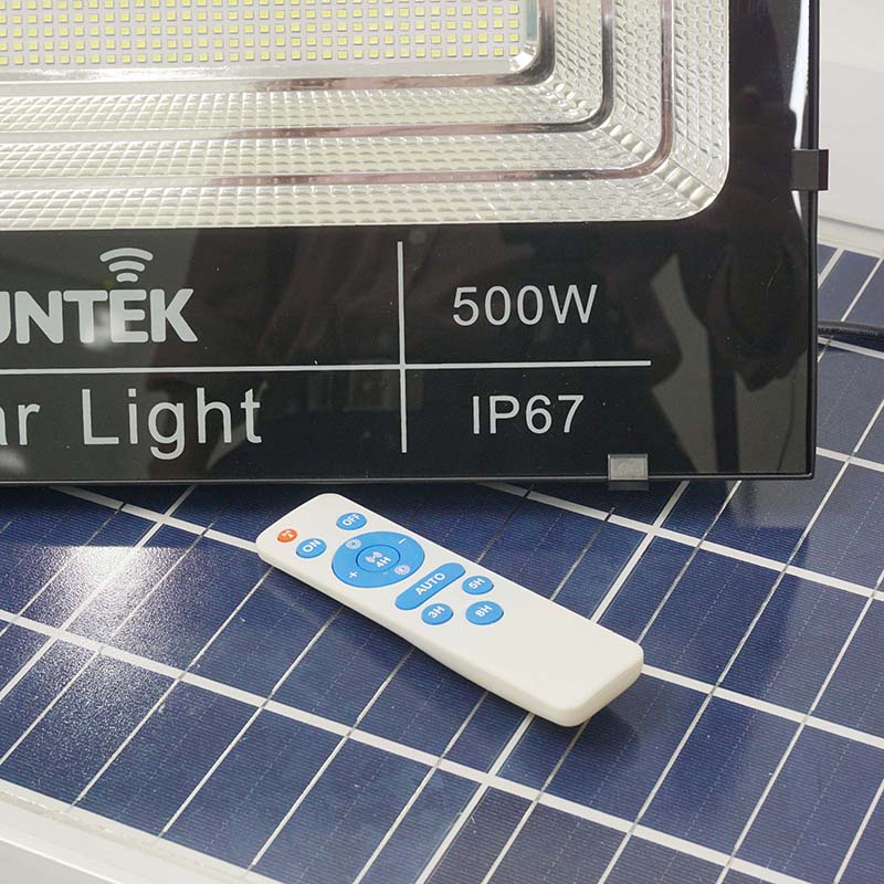Đèn Pha Năng Lượng Mặt Trời SUNTEK LED Solar Light 500W - Hàng Chính Hãng - Bảo hành 2 năm 1 đổi 1