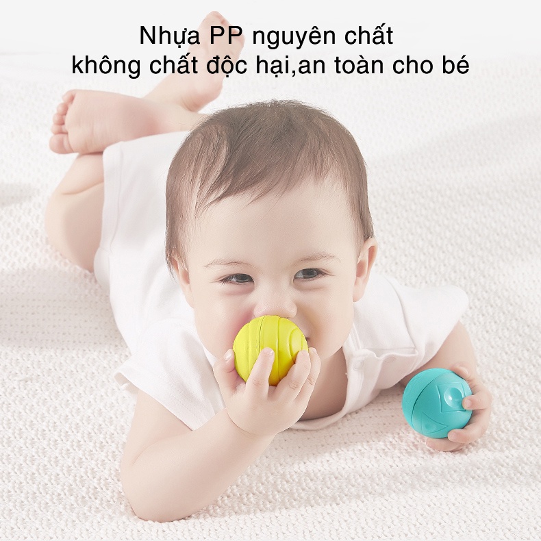 Đồ chơi cầu trượt thả bóng KUB, đồ chơi bóng lăn xoay tròn cho bé - KUB OFFICIAL