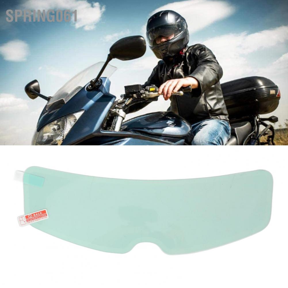 Ống kính mũ bảo hiểm xe máy 24,5cm Chống sương mù Phim chống mưa trong suốt Miếng dán bảo vệ NANO đa năng