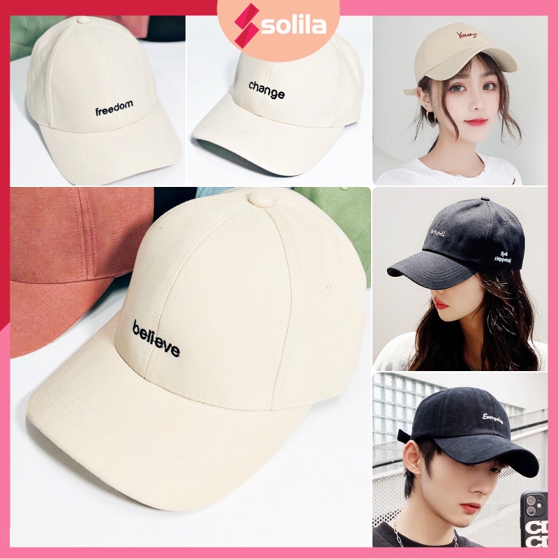 Nón lưỡi trai nam nữ unisex - mũ lưỡi trai nhung thời trang ulzzang