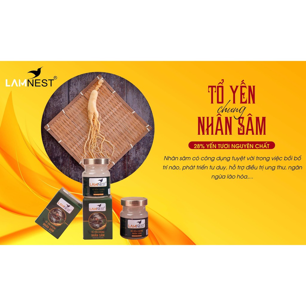 Yến sào lamnest 30% yến [mua 5 tặng 1]