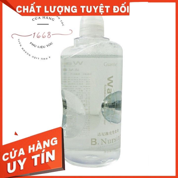 UỐN TÓC ( UỐN LẠNH) KHÔNG MÙI 1000ML - TULWAVE - uấn mau vào lon -không khô tóc -giữ lọn tóc uấn lâu nhả lon